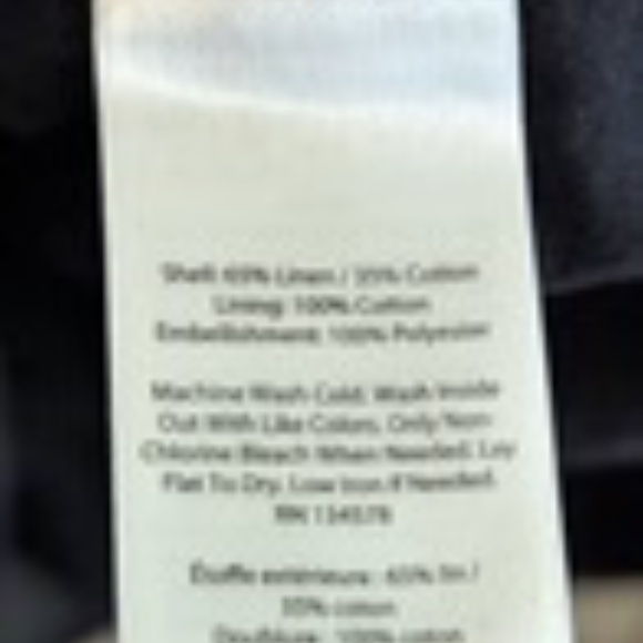 Vineyard Vines Womens Linen Short Sleeve Embroidered Tunic Dress - Picture 5 of 5